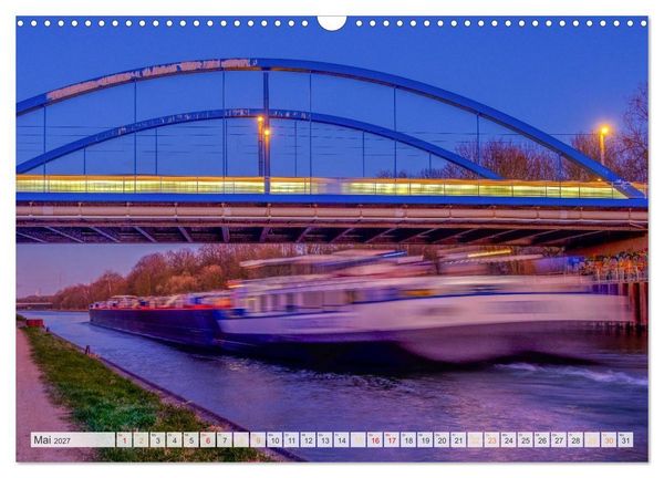 Produktbild: Ruhrbahn: U Linien verbinden (Wandkalender 2027 DIN A3 quer), CALVENDO Monatskalender