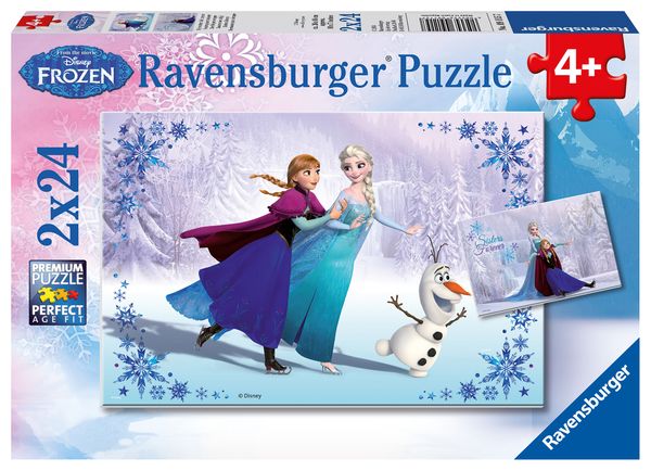 Puzzle Ravensburger Schwestern für immer 2 X 24 Teile