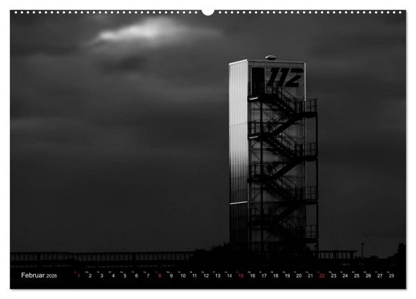 Produktbild: Struktur in Stahl (hochwertiger Premium Wandkalender 2026 DIN A2 quer), Kunstdruck in Hochglanz