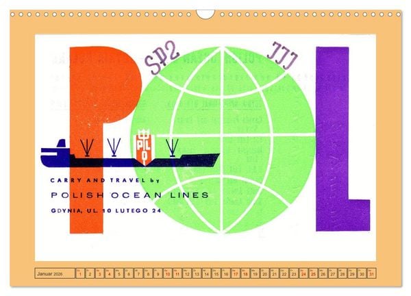 Produktbild: Amateurfunk in Polen (Wandkalender 2026 DIN A3 quer), CALVENDO Monatskalender