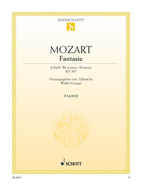 Produktbild: Fantasie d-Moll