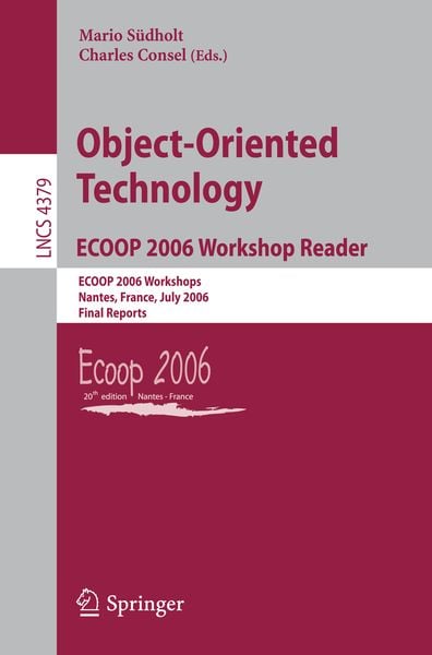 Produktbild: Object-Oriented Technology.ECOOP 2006 Workshop Reader