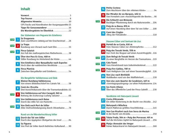 Produktbild: ROTHER Wanderbuch Leichte Wanderungen Mallorca. 40 Genusswanderungen