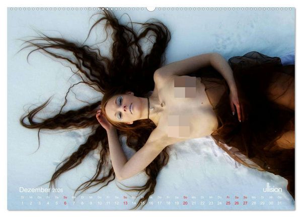 Produktbild: OPHELIA, sinnlich - mystisch - sehnsuchtsvoll (Wandkalender 2026 DIN A2 quer), CALVENDO Monatskalender