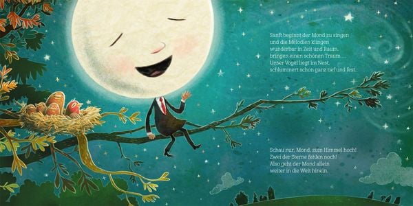 Produktbild: Wenn der Mond in der Nacht &uuml;ber alle Tiere wacht ... gibt er auch auf dich gut acht