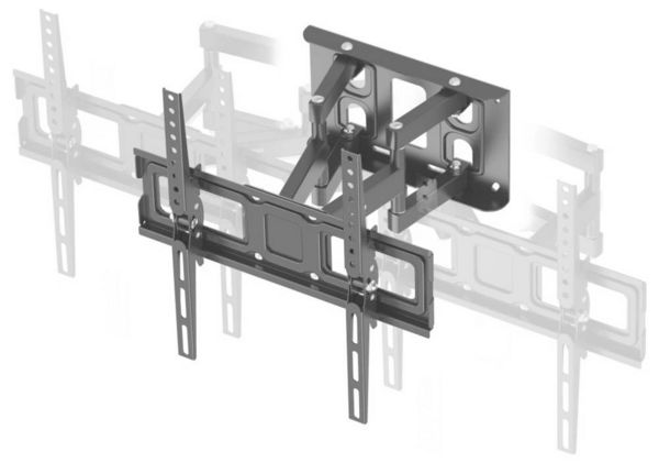 Produktbild: Hama TV-Wandhalterung 190,5cm (75") Ausziehbar, Neigbar, Schwenkbar