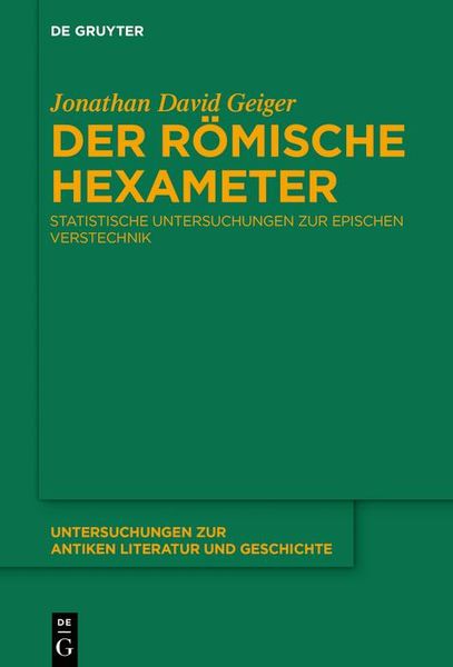 Produktbild: Der r&ouml;mische Hexameter