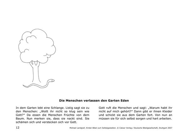 Produktbild: Kinder-Bibel zum Selbstgestalten