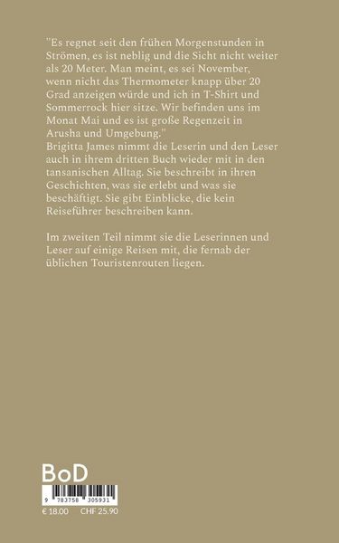 Produktbild: Geschichten vom Leben und Reisen in Tansania