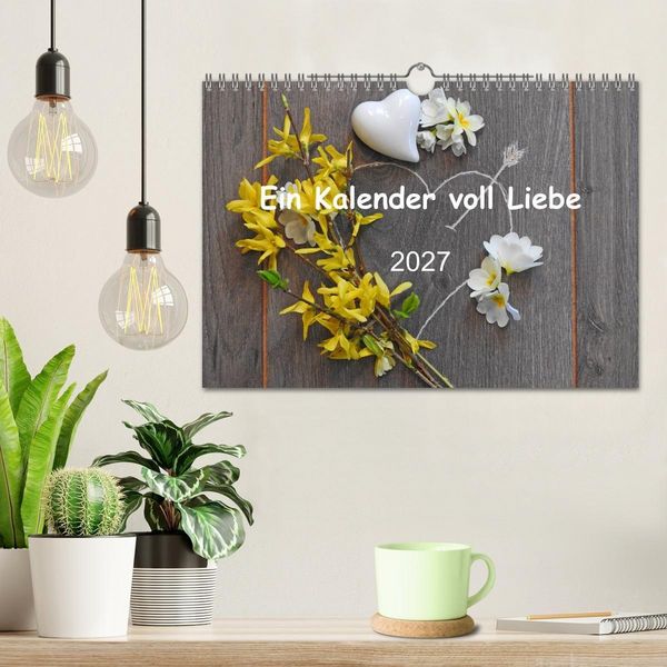 Produktbild: Ein Kalender voll Liebe (Wandkalender 2027 DIN A4 quer), CALVENDO Monatskalender