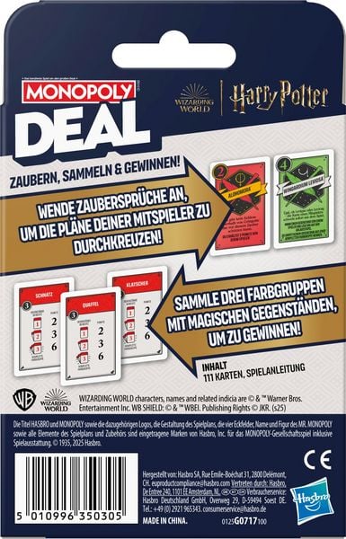 Produktbild: Monopoly Deal Harry Potter