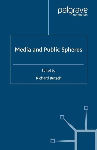 Produktbild: Media and Public Spheres