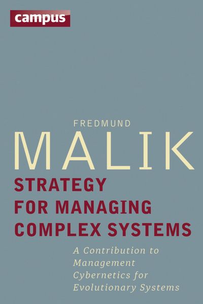 Produktbild: Strategy for Managing Complex Systems