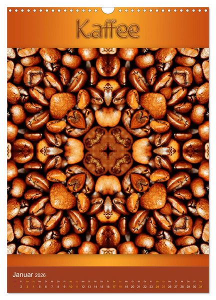Produktbild: Kulinarische Mandalas (Wandkalender 2026 DIN A3 hoch), CALVENDO Monatskalender