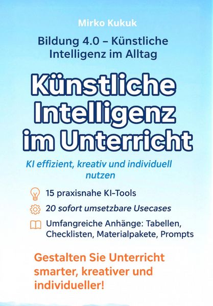Produktbild: Bildung 4.0: K&uuml;nstliche Intelligenz im Unterricht