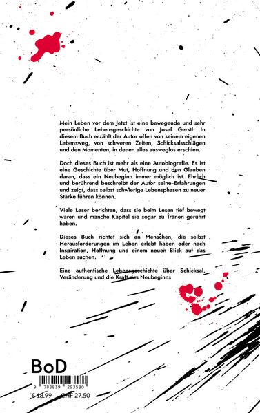 Produktbild: Mein Leben vor dem Jetzt