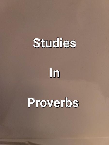 Produktbild: Studies In Proverbs