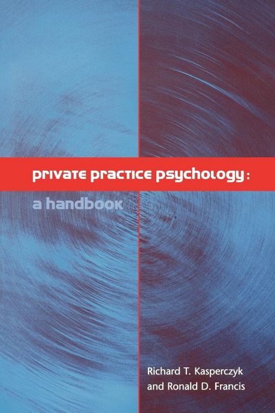 Produktbild: Kasperczyk: Private Practice Psychology