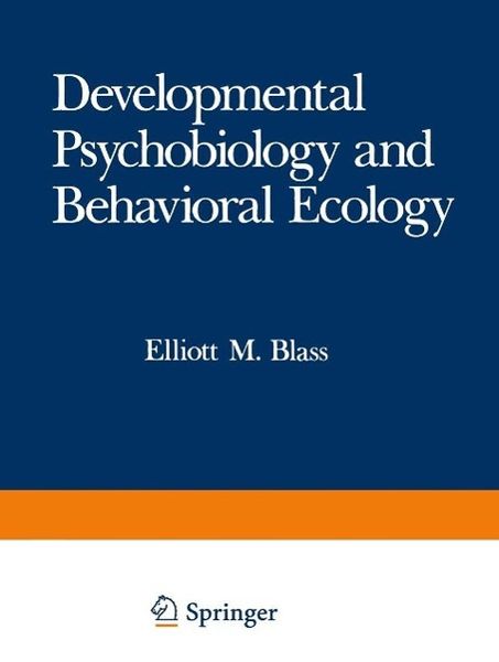 Produktbild: Developmental Psychobiology and Behavioral Ecology