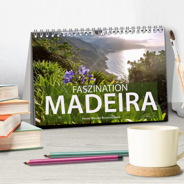 Produktbild: Faszination Madeira (Tischkalender 2026 DIN A5 quer), CALVENDO Monatskalender