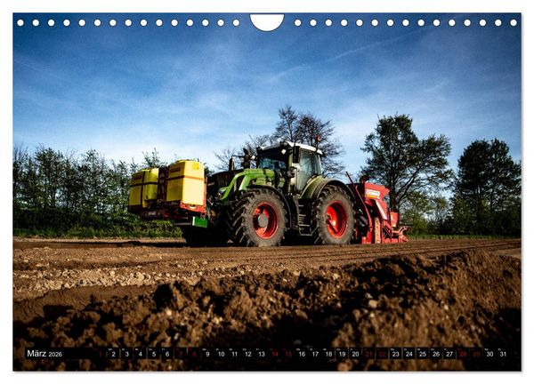 Produktbild: Landtechnik 2026 (Wandkalender 2026 DIN A4 quer), CALVENDO Monatskalender