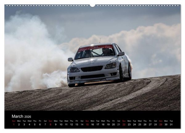 Produktbild: Drifting at the Nurburgring (High Quality Premium Wall Calendar 2026 DIN A2 landscape),CALVENDO 12 Month Wall Calendar