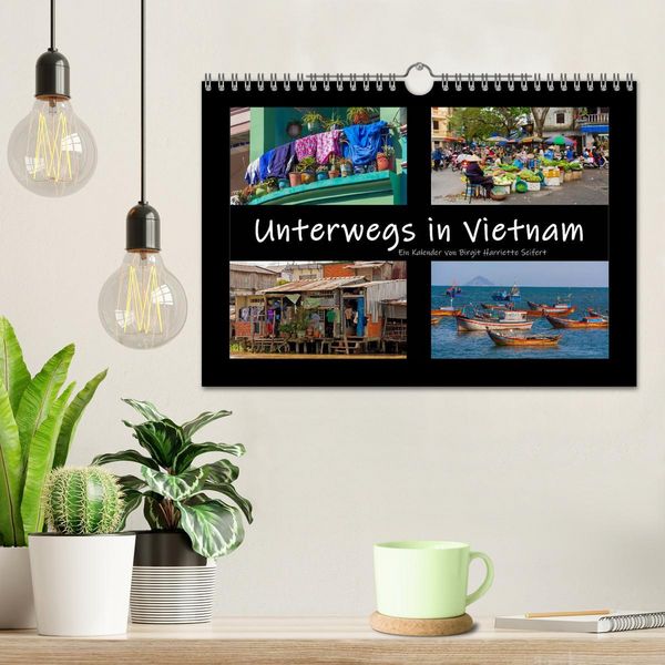 Produktbild: Unterwegs in Vietnam (Wandkalender 2026 DIN A4 quer), CALVENDO Monatskalender
