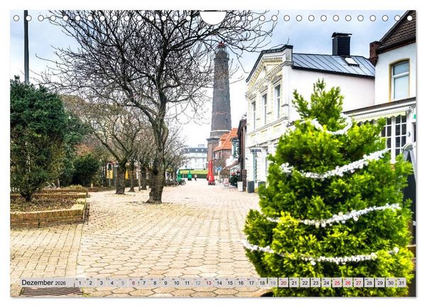 Produktbild: BORKUM Trauminsel in der Nordsee (Wandkalender 2026 DIN A4 quer), CALVENDO Monatskalender