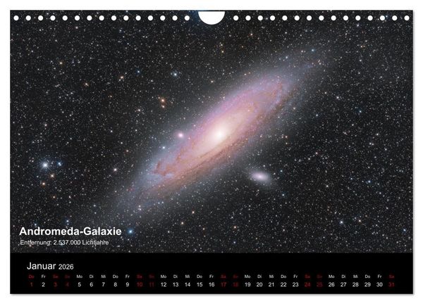 Produktbild: Juwelen des Nachthimmels (Wandkalender 2026 DIN A4 quer), CALVENDO Monatskalender