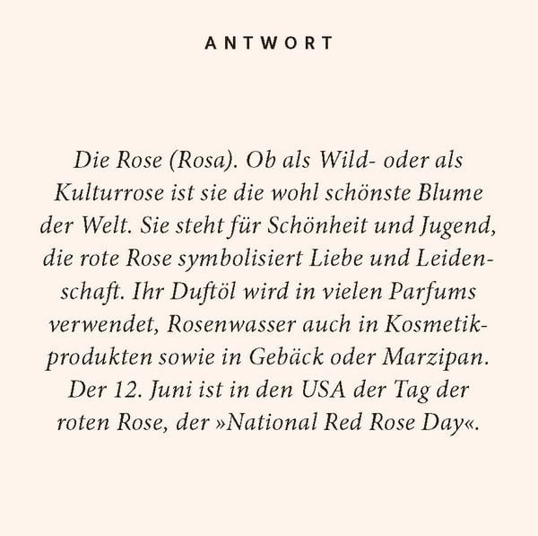 Produktbild: Blumen-Quiz