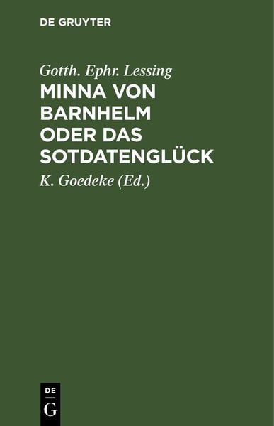Produktbild: Minna von Barnhelm oder das Sotdatengl&uuml;ck