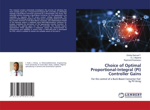 Produktbild: Choice of Optimal Proportional-Integral (PI) Controller Gains