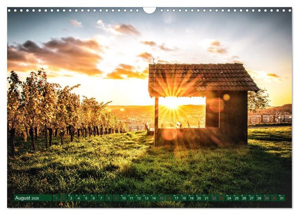 Produktbild: Malerisches Stuttgart (Wandkalender 2026 DIN A3 quer), CALVENDO Monatskalender
