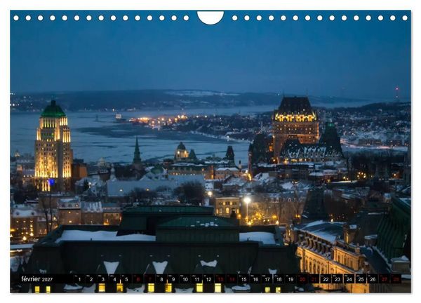 Produktbild: Le Ch&acirc;teau Frontenac (Calendrier mural 2027 DIN A4 vertical), CALVENDO calendrier mensuel