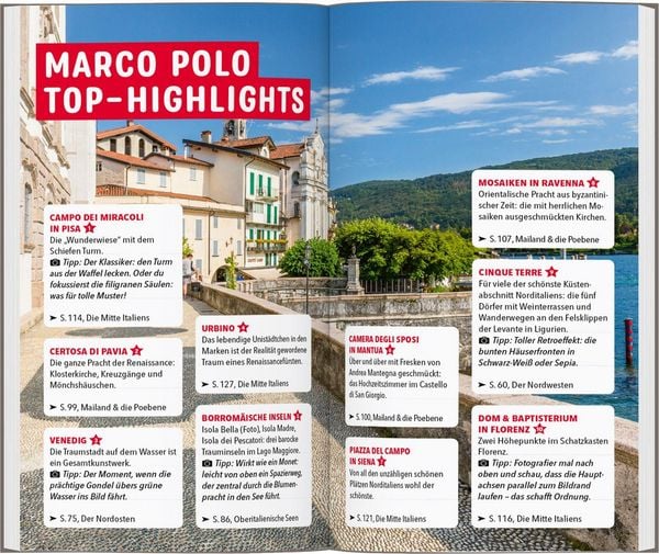 Produktbild: MARCO POLO Reisef&uuml;hrer Italien Nord