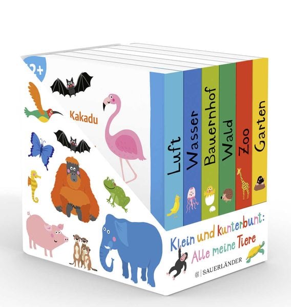 Produktbild: Klein und kunterbunt: Alle meine Tiere (W&uuml;rfel)