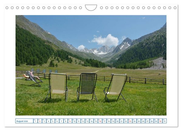 Produktbild: Wandergebiet S&uuml;dtirol (Wandkalender 2026 DIN A4 quer), CALVENDO Monatskalender