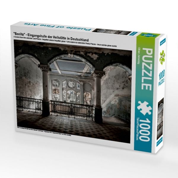 'Beelitz' - Eingangshalle der Heilstätte in Deutschland (Puzzle)