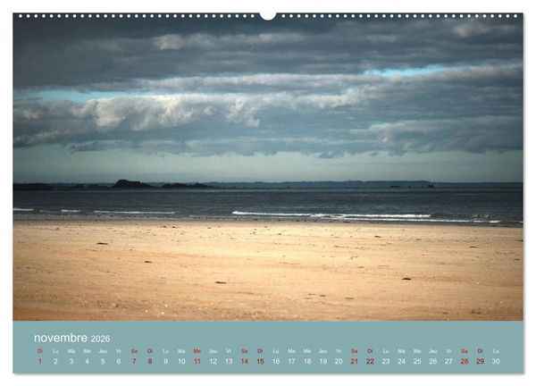 Produktbild: Sillonnez la plage (Calendrier mural 2026 DIN A2 vertical) calendrier de bureau