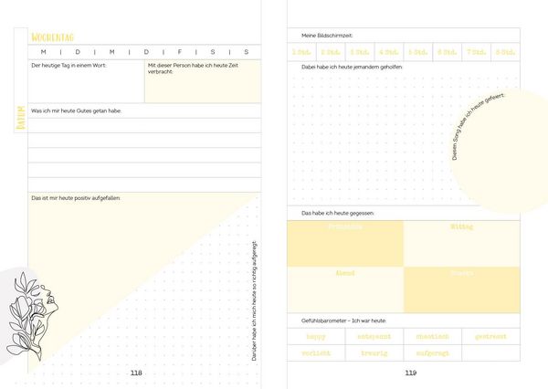 Produktbild: Happy me &ndash; Meine 10-Wochen-Tagebuch-Challenge mit Social-Media-Star Cali Kessy