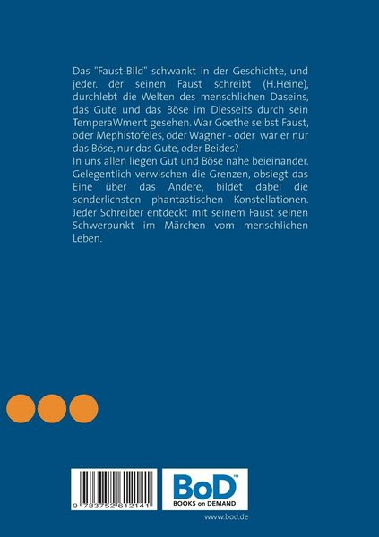 Produktbild: Fausts Schatten