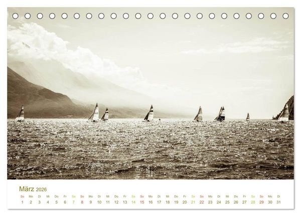 Produktbild: GARDASEE - das Nordufer (Tischkalender 2026 DIN A5 quer), CALVENDO Monatskalender