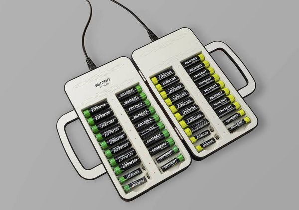 Produktbild: VOLTCRAFT Rundzellen-Ladeger&auml;t NiMH Mignon (AA), Micro (AAA)