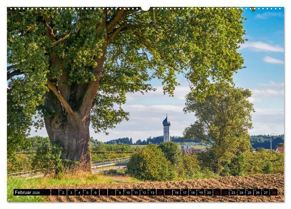 Produktbild: Bayerische Landschaften - Ein Streifzug durch das Dachauer Land (hochwertiger Premium Wandkalender 2026 DIN A2 quer), Kunstdruck in Hochglanz