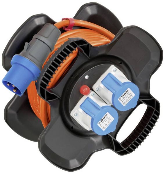 Brennenstuhl 1169730101 Camping-Kabeltrommel 10m CEE-Stecker 16A 3polig