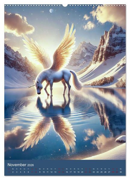 Produktbild: Mystische Welten, Fantasy Naturzauber (hochwertiger Premium Wandkalender 2026 DIN A2 hoch), Kunstdruck in Hochglanz