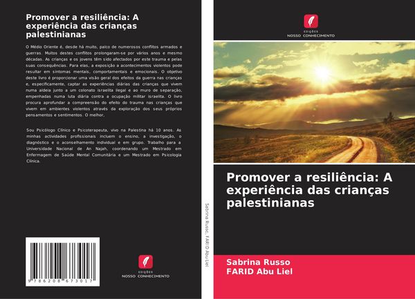 Produktbild: Promover a resili&ecirc;ncia: A experi&ecirc;ncia das crian&ccedil;as palestinianas