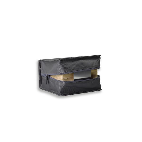 Produktbild: HabersackSKIN Tasche BASIC Gr. XL in Dunkel-Grau mit Tragegurt & Buchst&uuml;tze