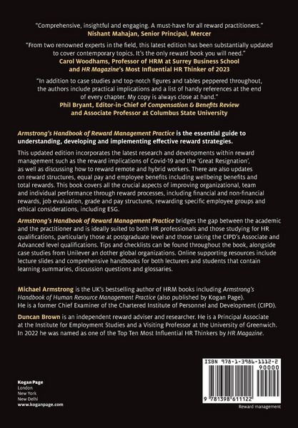 Produktbild: Armstrong's Handbook of Reward Management Practice