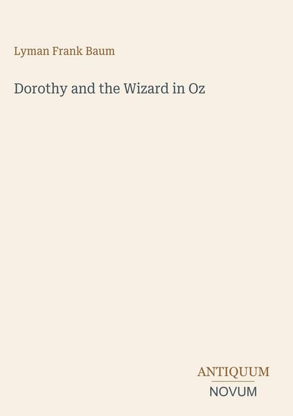 Produktbild: Dorothy and the Wizard in Oz